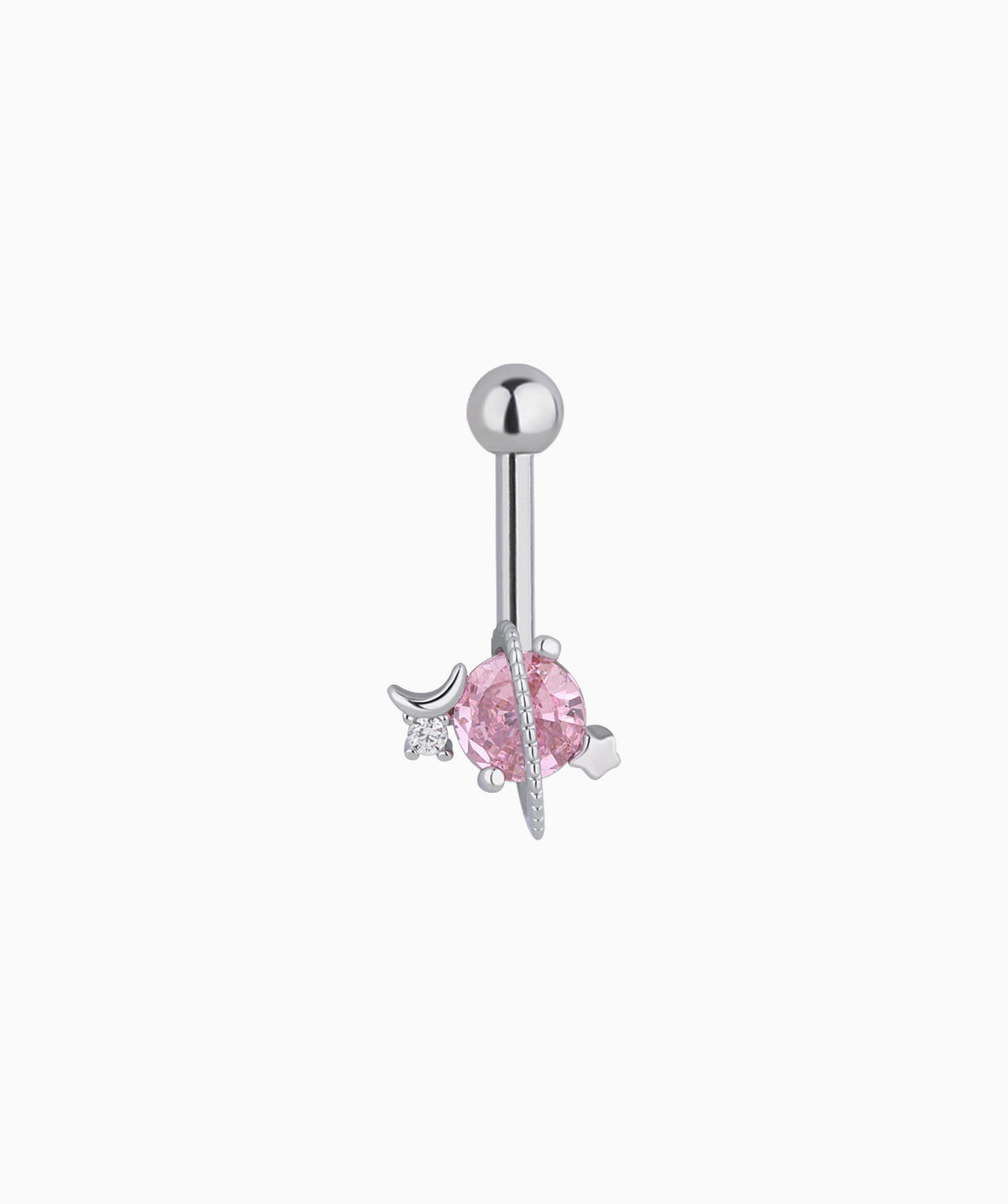 Planet Vertical Helix Stud - Stainless Steel - Vertical Helix - Oumo Jewelry