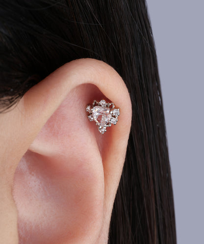 Luxury Heart Stud