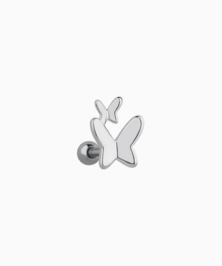 Cute Double Butterfly Stud - OumoJewelry