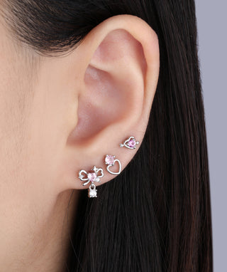 Cupid's Arrow Love Stud - OumoJewelry