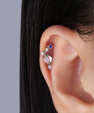 Opal Planet Stud - OumoJewelry