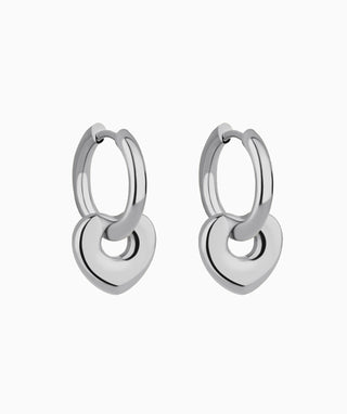 Puffed Heart Drops - OumoJewelry