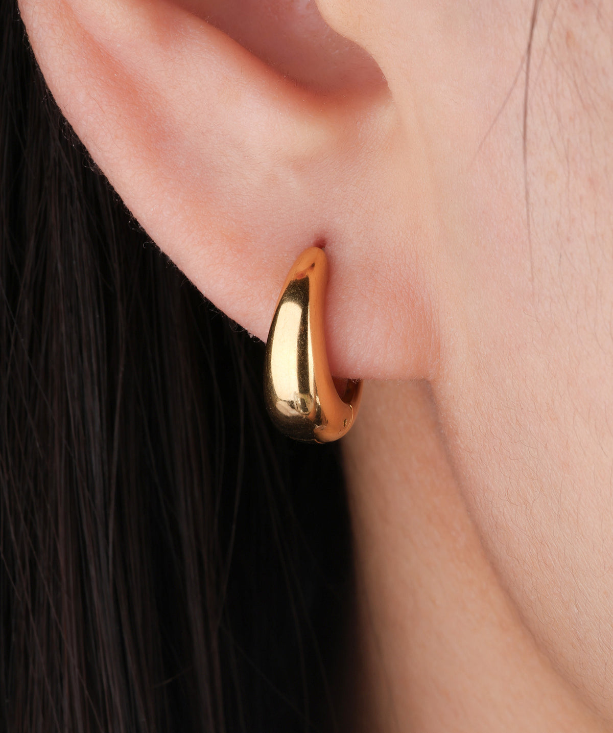 Essential Hoops - Stainless Steel - Oumo Jewelry