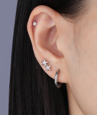 Playful Starfish Stud - OumoJewelry
