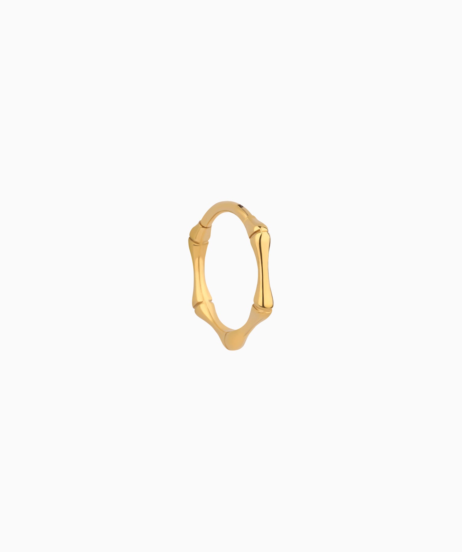 Bamboo Shape Clicker Hoop