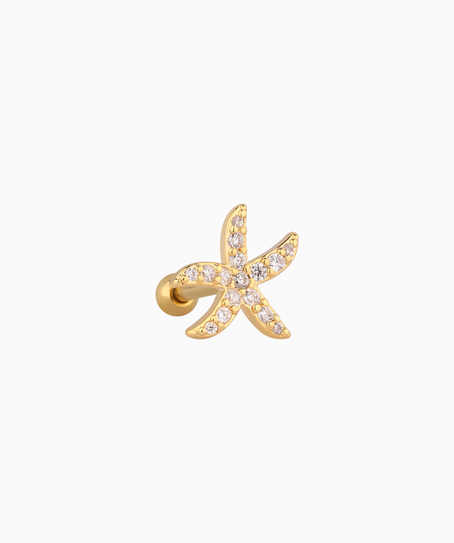 Funny Starfish Stud