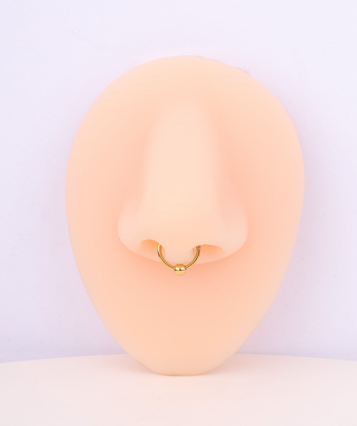 Classic Clicker Hoop - Stainless Steel - Upper Lobe, Conch, Tragus - Oumo Jewelry