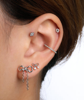 Titanium Pearl Clicker - OumoJewelry