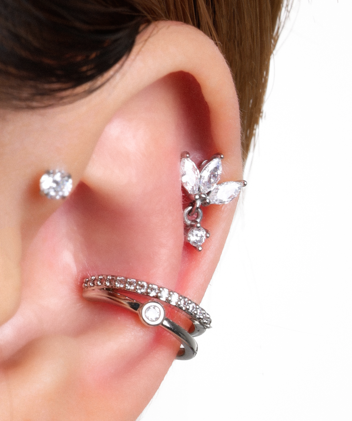 Fairy Ear Cuff - Brass - Oumo Jewelry