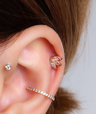Marquise Stud - OumoJewelry