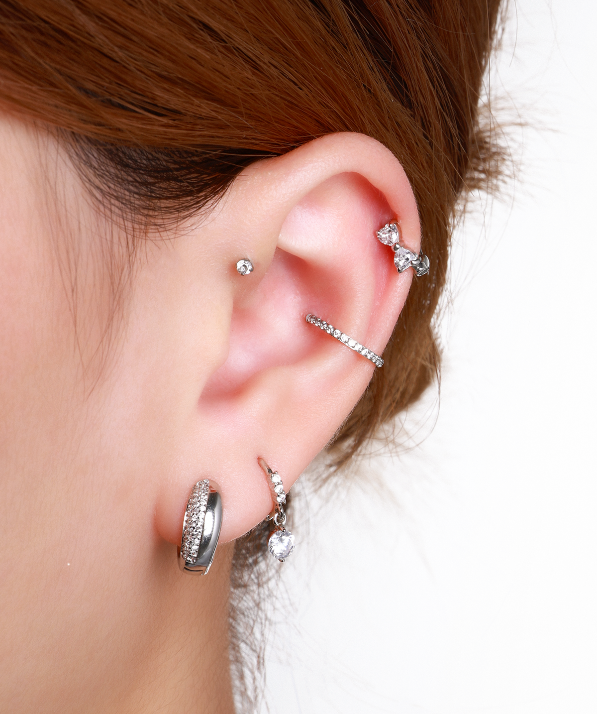 Cora Hoops - Brass - Oumo Jewelry
