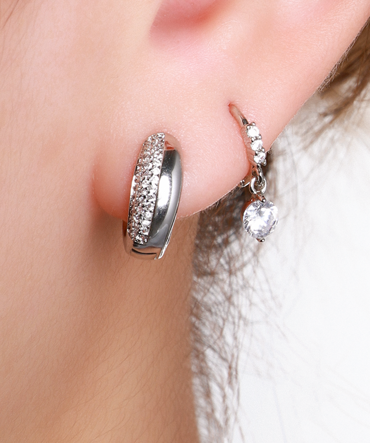 Cora Hoops - Brass - Oumo Jewelry
