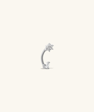 Flower Curved Barbell