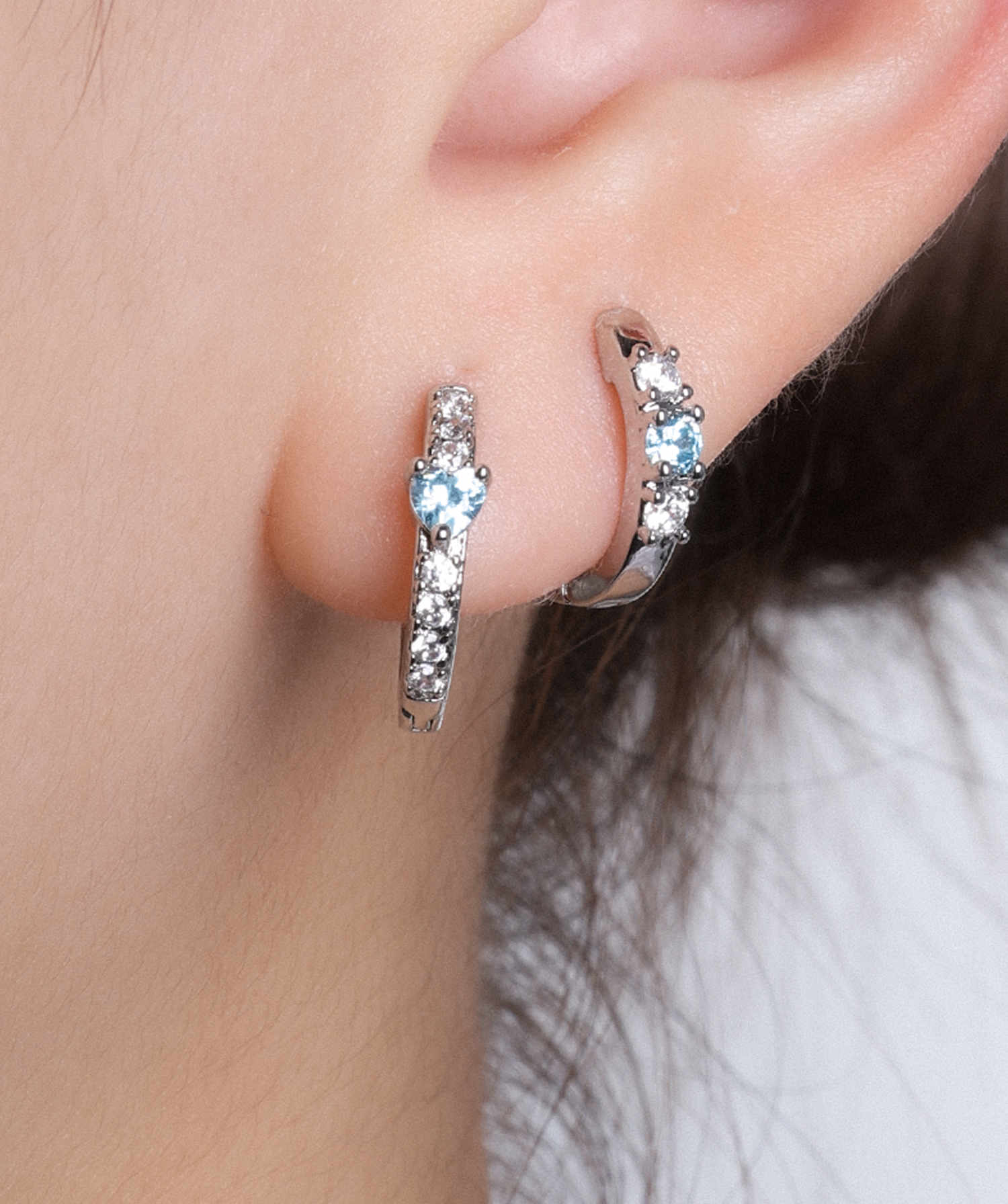 Gem Hoop - OumoJewelry