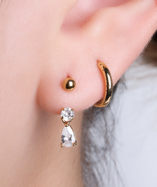 Tearlight Horseshoe Ring