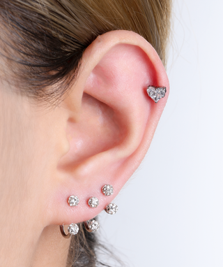 Twinkle Horseshoe Ring