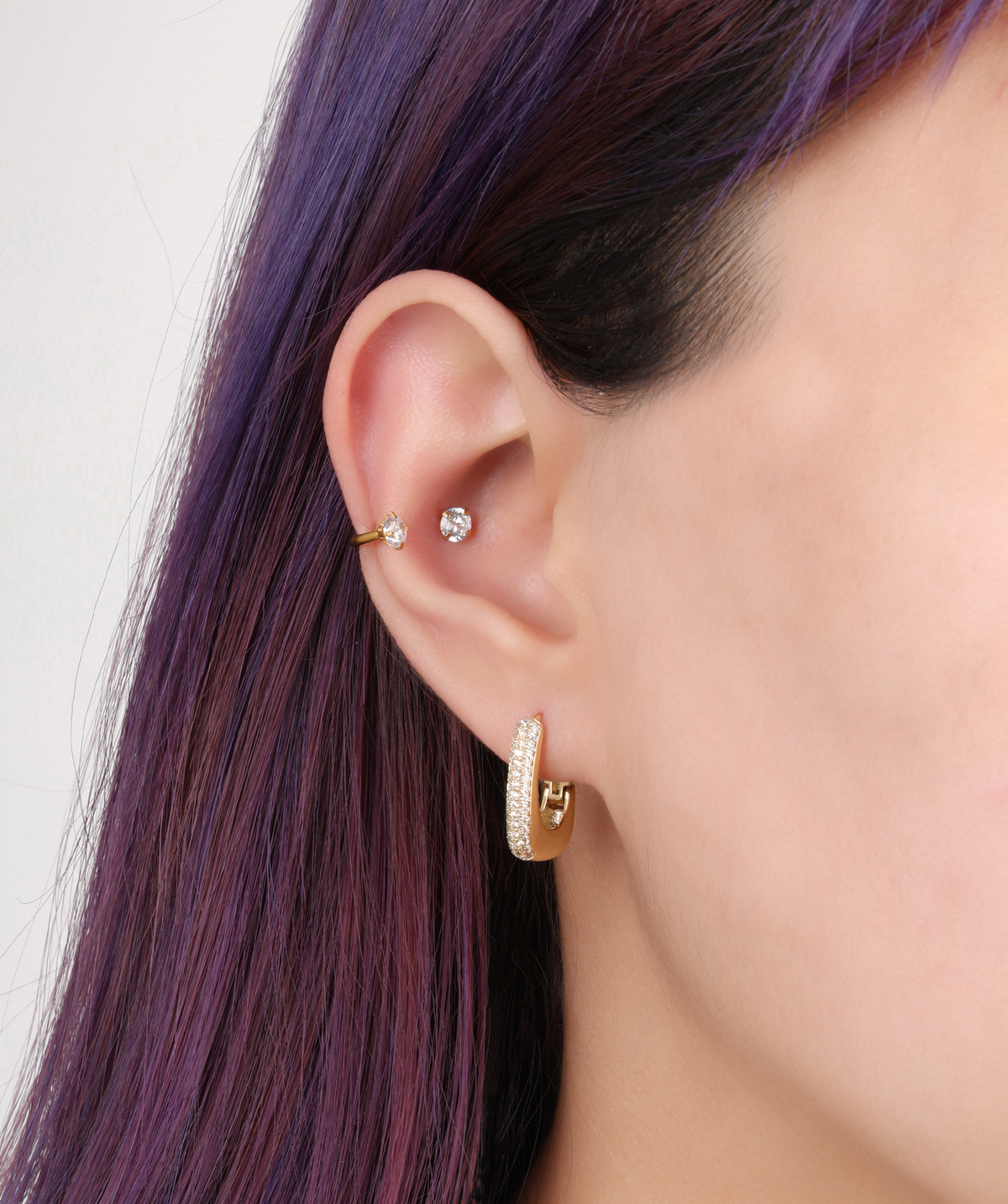 Olina Earrings - Lobe - Oumo Jewelry