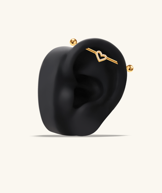 Titanium Siena Industrial Barbell - OumoJewelry