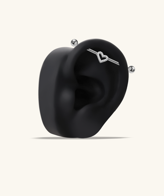 Titanium Siena Industrial Barbell - OumoJewelry