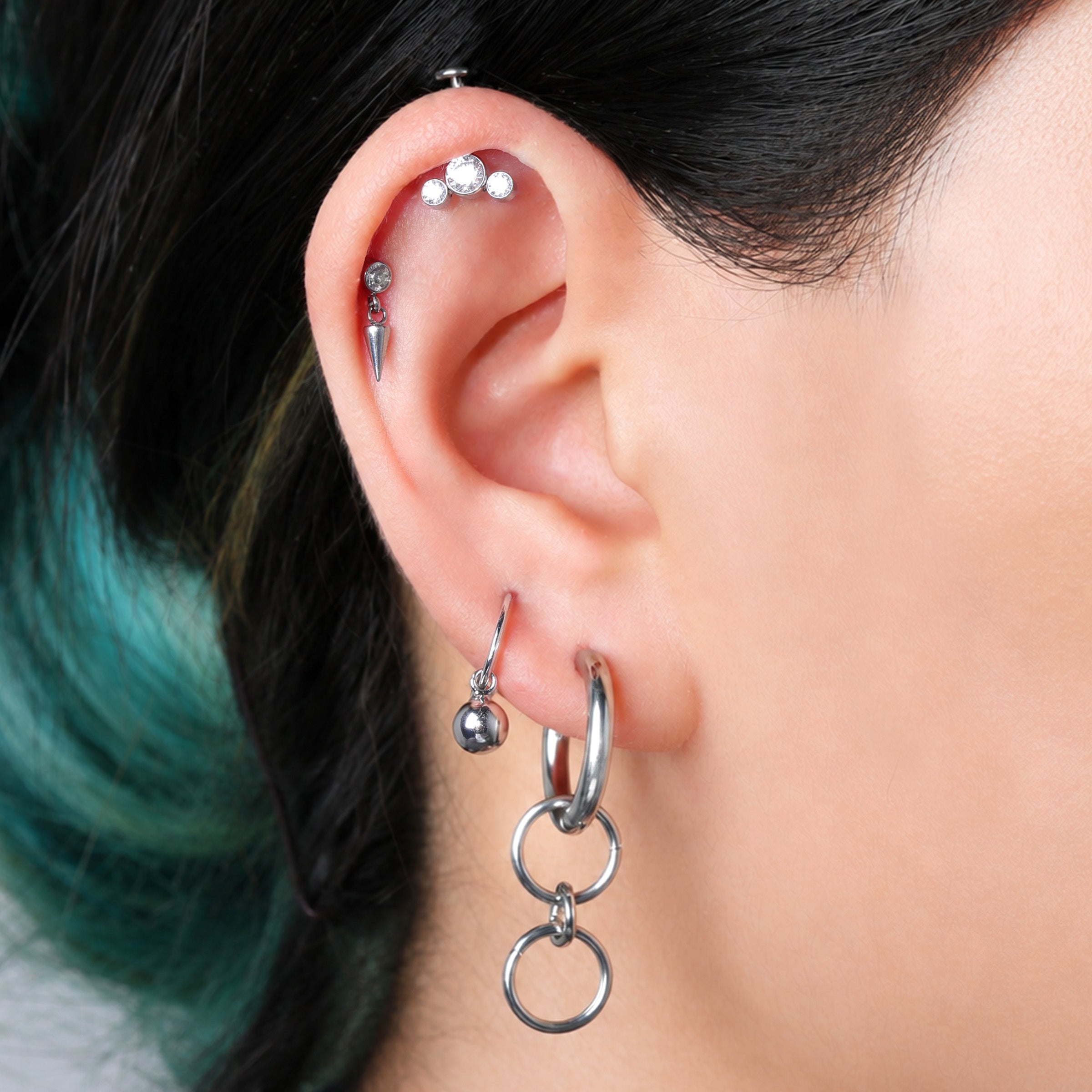 Titanium Tessa Stud