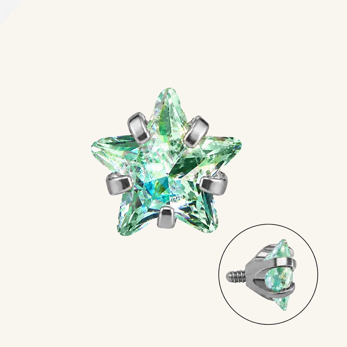 Nori Star Top (fit titanium) - OumoJewelry