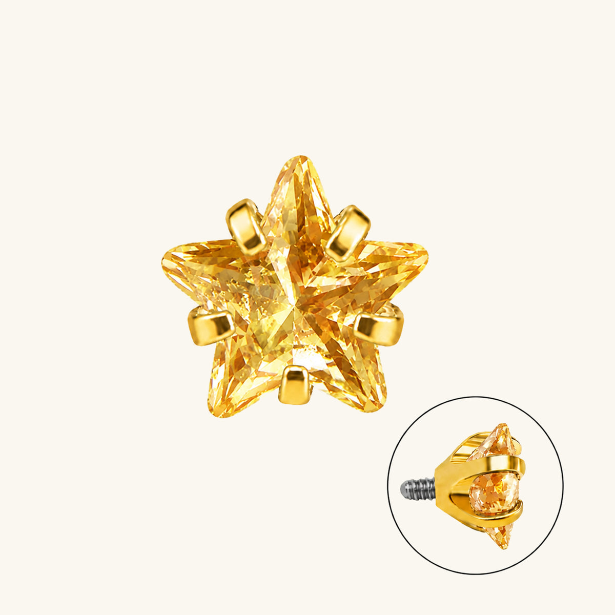 Nori Star Top (fit titanium) - OumoJewelry