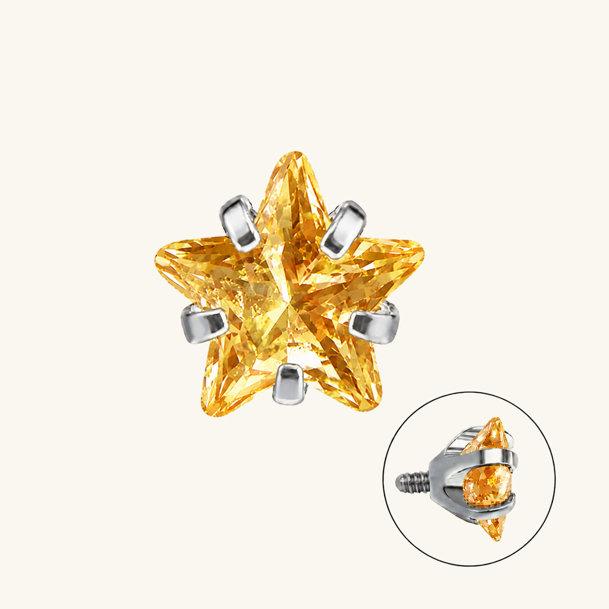 Nori Star Top (fit titanium) - OumoJewelry