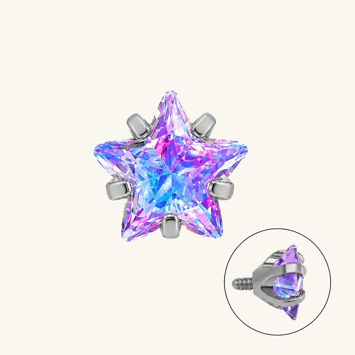 Nori Star Top (fit titanium) - OumoJewelry