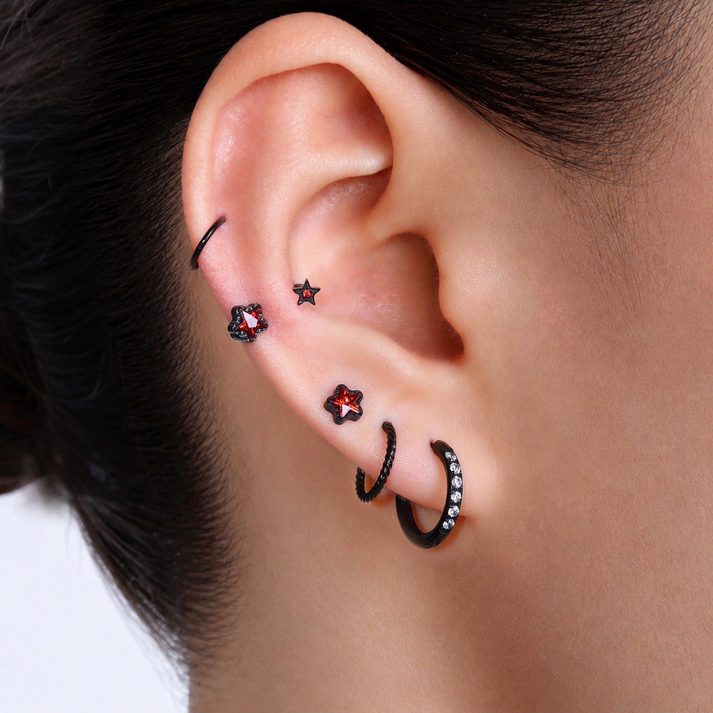 Titanium Tovie Star Stud