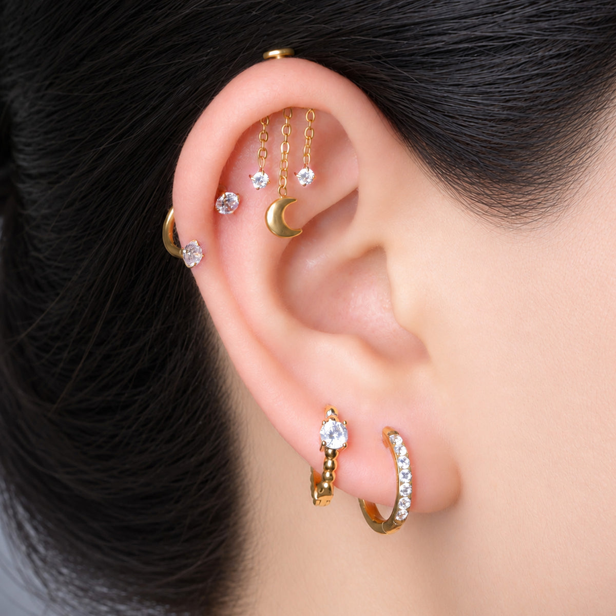 Titanium Aveline Vertical Helix