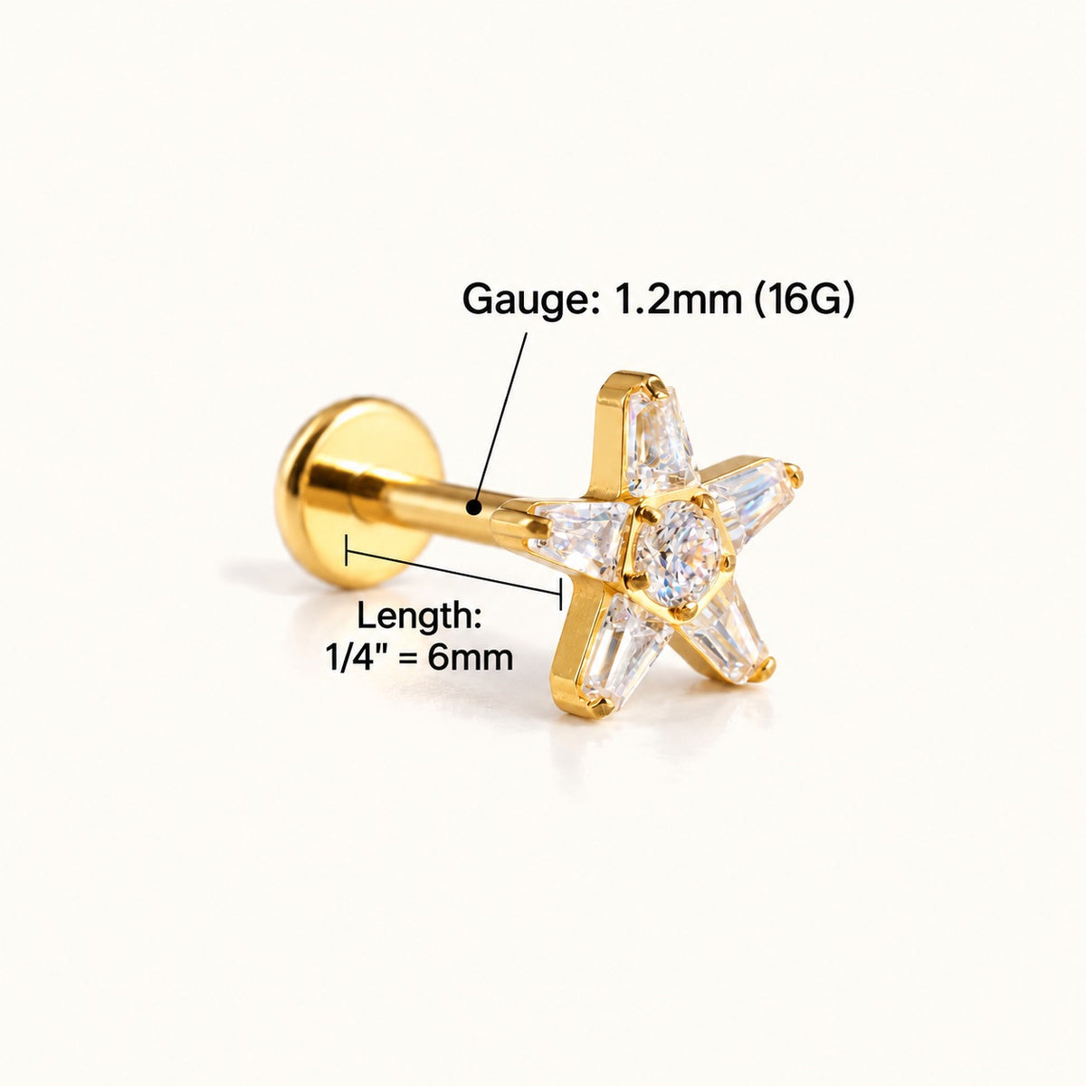 Titanium Gala Stud - OumoJewelry