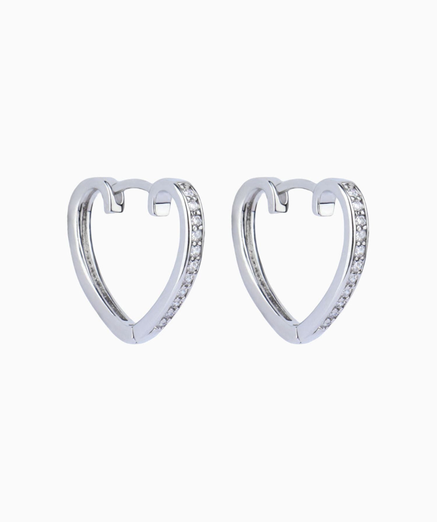 Love Charms Hoop Earrings