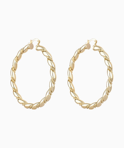 Large Twist Interwoven Hoops