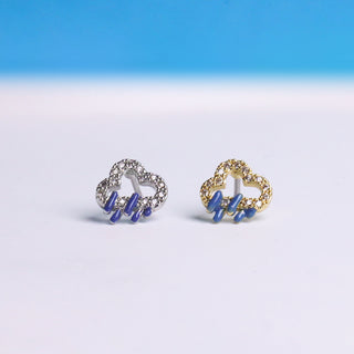 Cloud Stud - OhmoJewelry