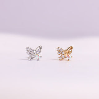 Charm Butterfly Stud - OhmoJewelry
