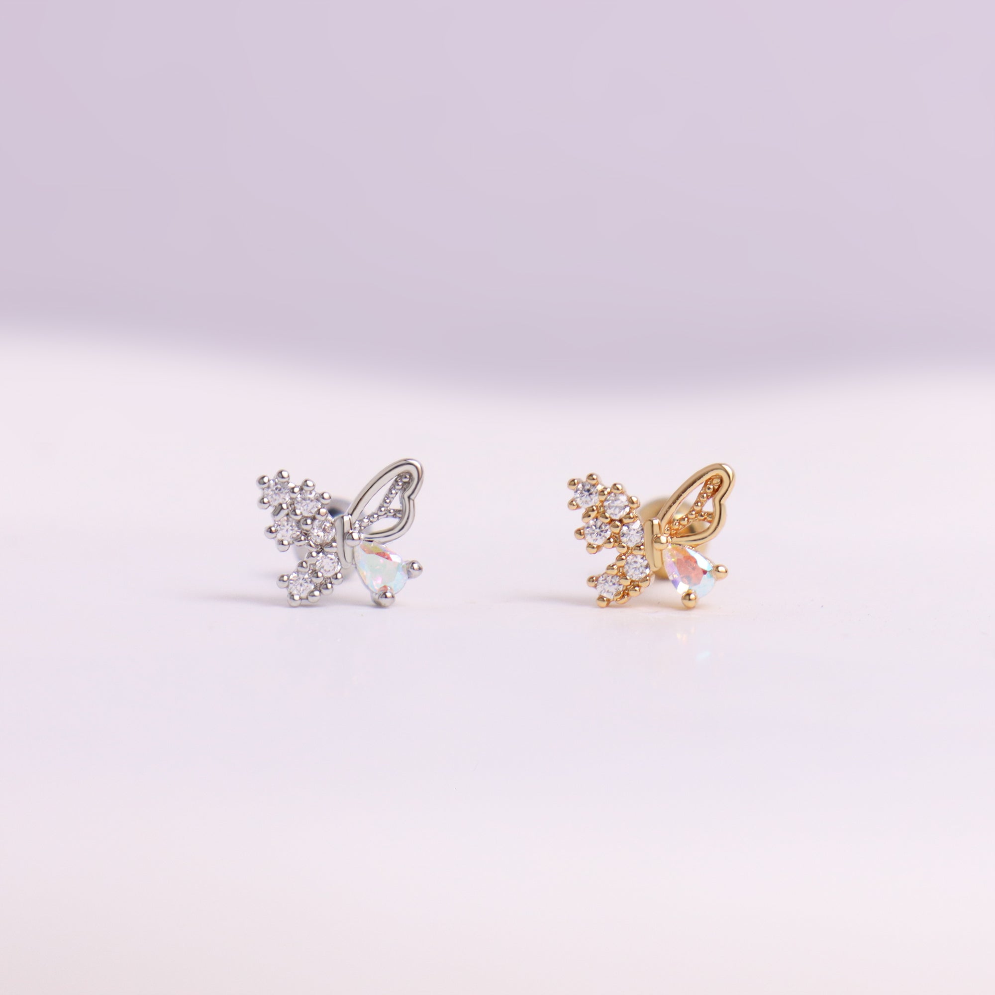 Charm Butterfly Stud - OhmoJewelry