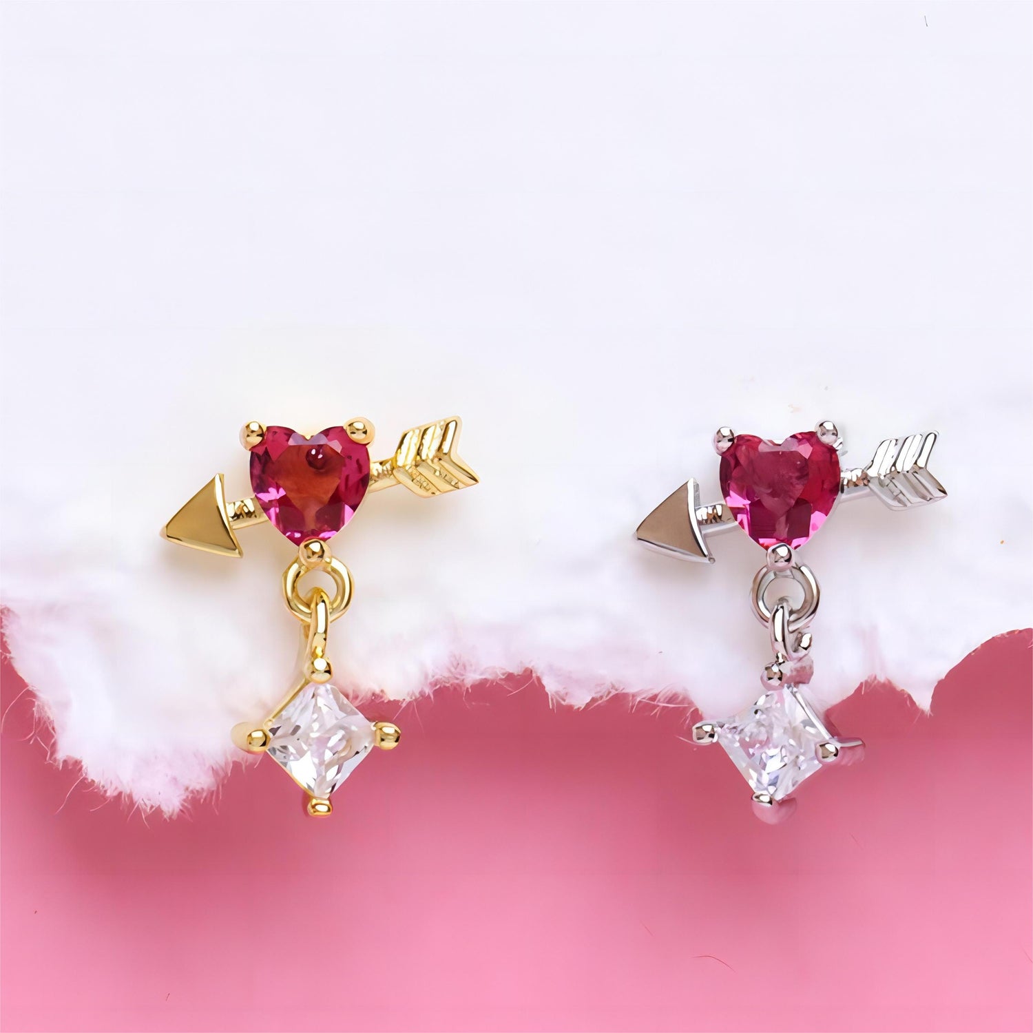 💘Cupid Love Stud - OhmoJewelry