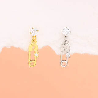E2312088 Paperclip Drop - OhmoJewelry
