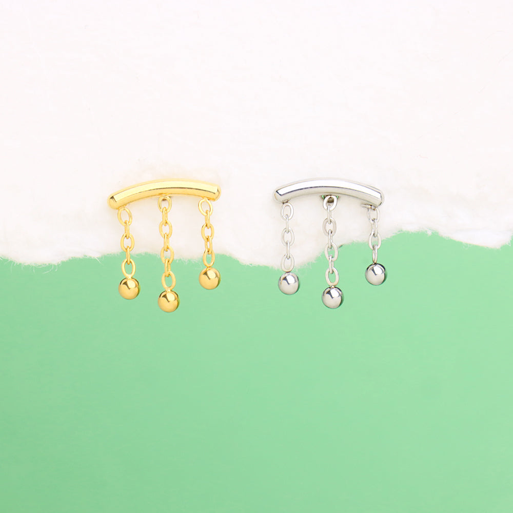 Cool Chain Earring - OhmoJewelry