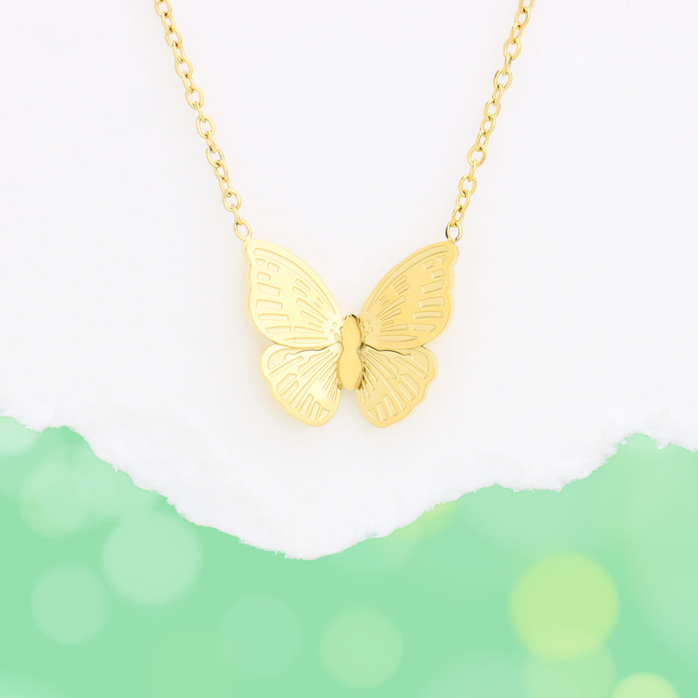 🦋 Butterfly Necklace - OhmoJewelry