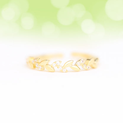 Leaf Ring - OhmoJewelry