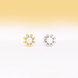 Opal Sun Stud - OhmoJewelry