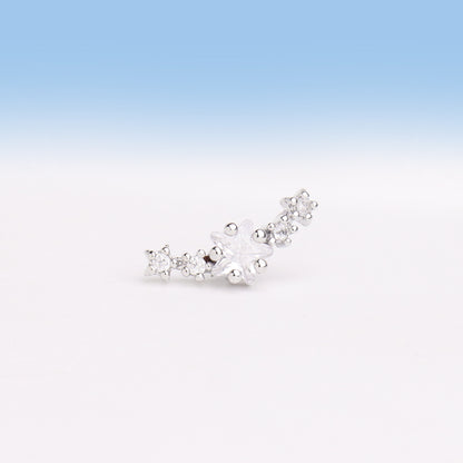 Dazzling Star Stud - OhmoJewelry