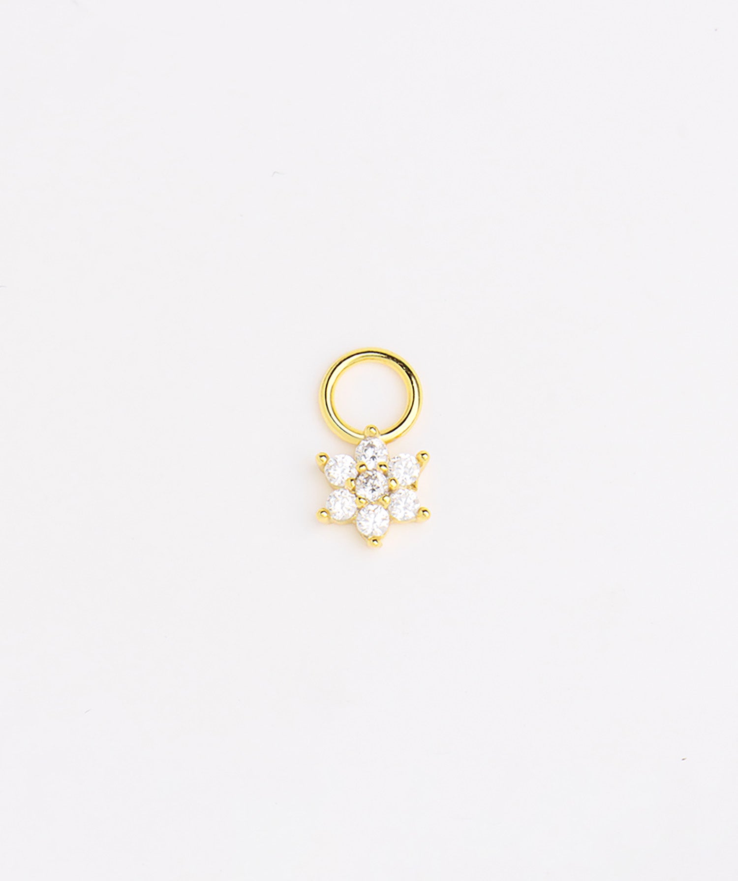 Shiny Flower Charm