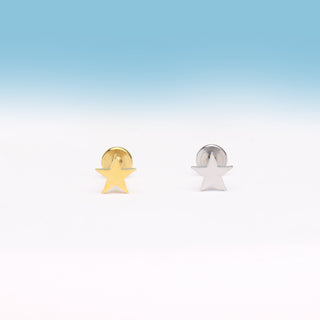 Simple Star Stud - OhmoJewelry