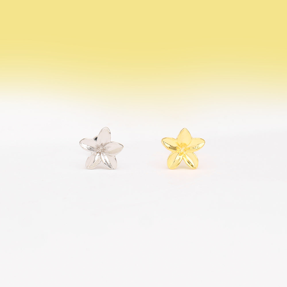 Lily Flower Stud - OhmoJewelry