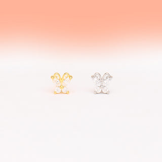 Charm Butterfly Stud - OhmoJewelry