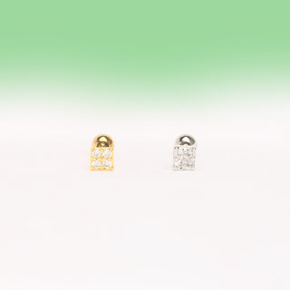 Square Stud - OhmoJewelry