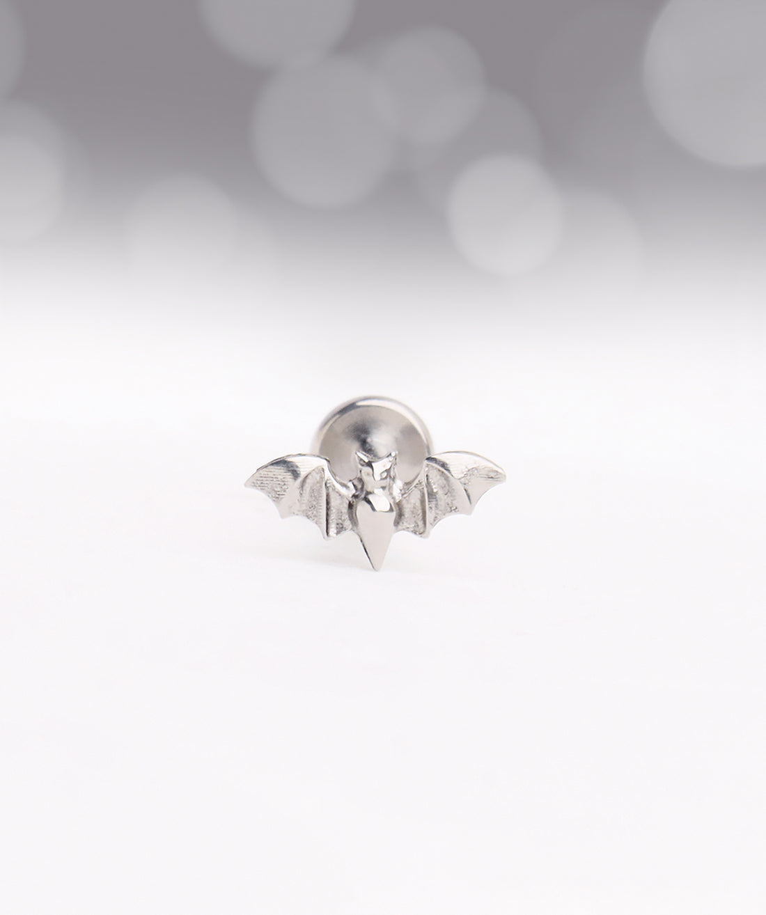 Titanium Bat Flatback Stud