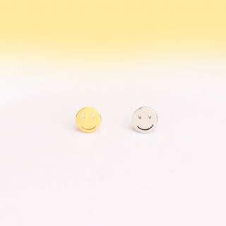 Simple Smile Stud - OhmoJewelry